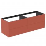 Ideal Standard Conca Szafka podwójna pod umywalkę bez blatu 1600x505 mm Pomarańczowy mat T3990Y3