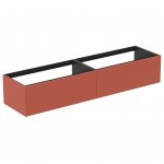 Ideal Standard Conca Szafka podwójna pod umywalkę bez blatu 2000x505 mm Pomarańczowy mat T3987Y3