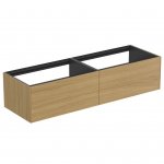 Ideal Standard Conca Szafka podwójna pod umywalkę bez blatu 1600x505 mm Jasny dąb T3984Y6