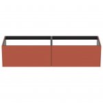 Ideal Standard Conca Szafka podwójna pod umywalkę bez blatu 1600x505 mm Pomarańczowy mat T3984Y3