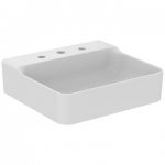 Ideal Standard Conca Umywalka ścienna 500x450 mm 3-otworowa Biały T378601