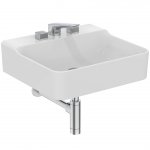 Ideal Standard Conca Umywalka ścienna 500x450 mm 3-otworowa Biały T378601