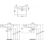 Ideal Standard Connect Arc Umywalka ścienna 50x46 cm biała E788401