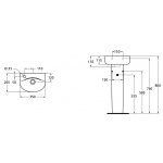 Ideal Standard Connect Arc Umywalka ścienna 35x26,5 cm biała E791401
