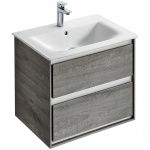 Ideal Standard Connect Air Szafka pod umywalkę 60 cm z 2 szuflady jasnoszary E0818PS