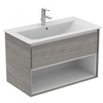 Ideal Standard Connect Air Szafka 100 cm pod umywalkę jasnoszare drewno E0828PS