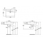 Ideal Standard Connect Cube Umywalka ścienna 60x45 cm biała E794501