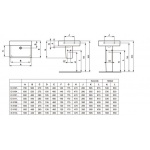 Ideal Standard Connect Cube Umywalka ścienna 55x46 cm biała E811101