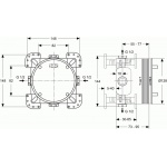 Ideal Standard Easy Box Uniwersalny element podtynkowy A1000NU