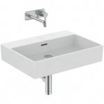 Ideal Standard Extra Umywalka ścienna 600x450 mm bez otworu na baterię Biały T389101