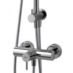 Ideal Standard Ideal Duo Zestaw natryskowy z deszczownicą chrom A5691AA