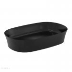 Ideal Standard Ipalyss Umywalka nablatowa 600x380 mm Czarny mat E1396V3