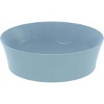 Ideal Standard Ipalyss Umywalka nablatowa okrągła Ø 400 mm Bleu poudre E1398X8