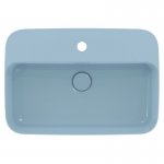 Ideal Standard Ipalyss Umywalka nablatowa 550x380 mm z przelewem Bleu poudre E2077X8