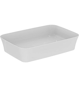      Ideal Standard Ipalyss Umywalka nablatowa 550x380 mm bez przelewu Biały E139201 WYPRZEDAŻ MAGAZYNOWA!!