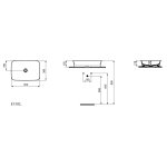      Ideal Standard Ipalyss Umywalka nablatowa 550x380 mm bez przelewu Biały E139201 WYPRZEDAŻ MAGAZYNOWA!!