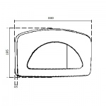 Ideal Standard Przycisk do stelaża T8828AA