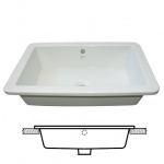 Ideal Standard Strada Umywalka wpuszczana w blat 60 cm biała K078001