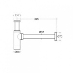Ideal Standard SYFON UMYWALKOWY 1 1/4" E0079AA