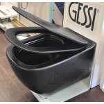 Ideal Standard Tesi miska wisząca Aquablade T0079V3 z deską wolnoopadającą Thin T3527V3 komplet czarny mat T0079V3+T3527V3