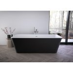 Ideal Standard Tonic II Wanna wolnostojąca 1800x800 mm Biały/Czarny matowy K8725V3