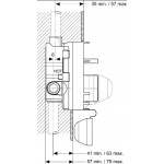 Ideal Standard Uniwersalny element podtynkowy A2363NU