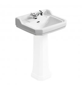 Ideal Standard Waverley Umywalka ścienna z 1 otworem na baterię 56x45,4 cm biała U470201