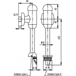 Ideal Standard Zawór spłukujący do pisuaru B6928AA