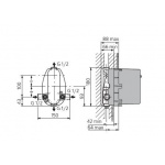 Ideal Standard Termostatyczny zestaw podtynkowy G 1/2" A2354NU