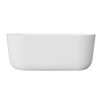 Inbalia Bali Wanna wolnostojąca 140x70 biały połysk z korkiem klik klak chrom BTFS00099C00G110I
