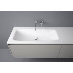 Inbani D1 Corian® Umywalka wpuszczana w blat 200x50 cm bialy mat/glacier white ST439T D1 TYLKO JEDNA SZTUKA W TAKIEJ CENIE!!