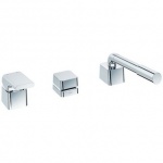 Jado Jes Bateria wannowa 3-otworowa bez wylewki kolor chrom z ekspozycji H4498AA WIELKA WYPRZEDAŻ!!