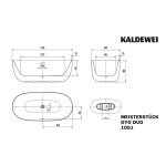 Kaldewei Meisterstück Oyo Duo Wanna wolnostojąca 173x82 warm grey 10 205143530668