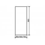 Keuco Edition 100 Lustro 75x85cm  10095003000