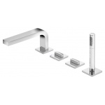 Keuco Edition 11 Bateria wannowa 4-otworowa, Chrom 51130010100