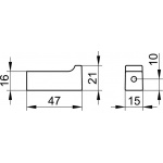 Keuco Edition 11 Haczyk na ręcznik, Chrom 11114010000