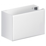 Keuco Edition 11 Przyłącze kątowe węża, uchwyt ścienny na słuchawkę prysznicową, Chrom 51192010000