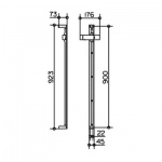 Keuco Edition 11 Zestaw prysznicowy, Chrom 51187010000