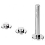 Keuco Edition 400 Bateria wannowa 3-otworowa na brzegu wanny, Chrom 51530010500