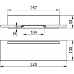 Keuco Edition 400 Półka prysznicowa 11559170000