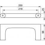 Keuco Edition 400 Uchwyt na ręcznik, Chrom 11521010000