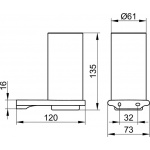Keuco Edition 400 Kubek 11550009000