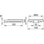 Keuco Edition 400 Kryształowa mydelniczka 11555009000