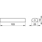 Keuco Edition 400 Uchwyt na zapasowy papier toaletowy, Chrom 11563010000