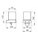 Keuco Elegance Dozownik do mydła, Chrom 11652019000
