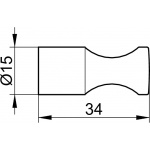 Keuco Elegance Haczyk na ręcznik, Chrom 11614010000