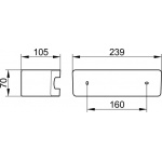 Keuco Elegance Koszyk prysznicowy, Chrom 11658010000