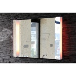 Keuco Elegance Lustro Podświetlane 95x63,5 cm Czerwone/Białe z ekspozycji 11698012501 Tylko 1 sztuka w takiej cenie!!