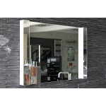 Keuco Elegance Lustro Podświetlane 95x63,5 cm Czerwone/Białe z ekspozycji 11698012501 Tylko 1 sztuka w takiej cenie!!