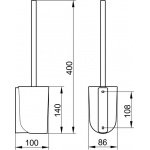Keuco Elegance Wkład z kryształowego szkła 11669009000
